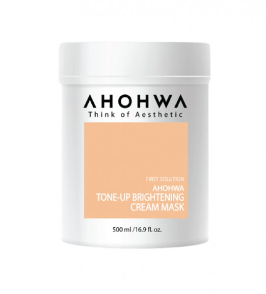 Mặt Nạ Kem Ủ Hỗ Trợ Làm Sáng Da Ahohwa - Tone-Up Brightening Cream Mask 500gr