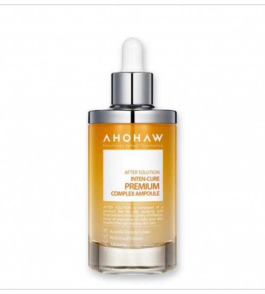 Tinh Chất Giúp Làm Chậm Quá Trình Lão Hóa & Cải Thiện Nếp Nhăn - Ahohwa Inten Cure Premium Complex Ampoule 50ml
